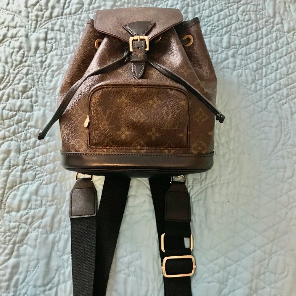 Authentic Louis Vuitton backpack purse